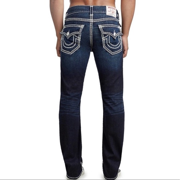 True Religion Other - True Religion Ricky Super QT Light Blue Embroidered